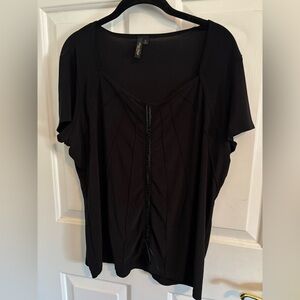 Olivia Paige Black T-Shirt